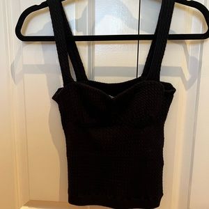 [NWT] WeWoreWhat Knit Corset Top
